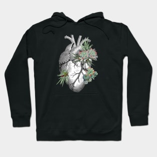 Plants lovers with Human heart, succulents plant lovers Hoodie